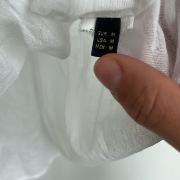 Massimo Dutti Cotton Voile Blouse - Picture 4 of 10